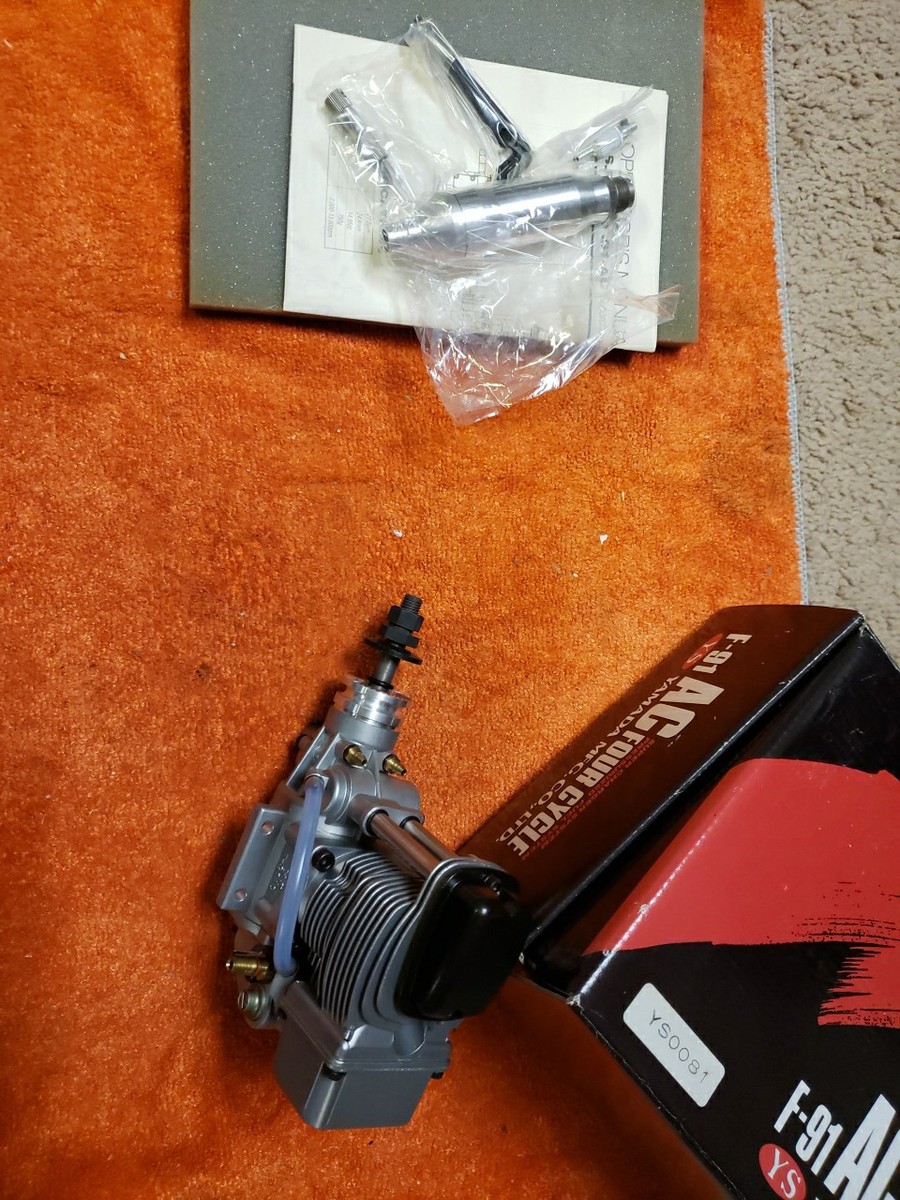 YS Engine- YS F-91 AC Supercharged four stroke motor - New
