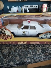 Dukes of Hazzard 1:18 1974 Dodge Monaco Sheriff Police Car JoyRide Diecast NIB