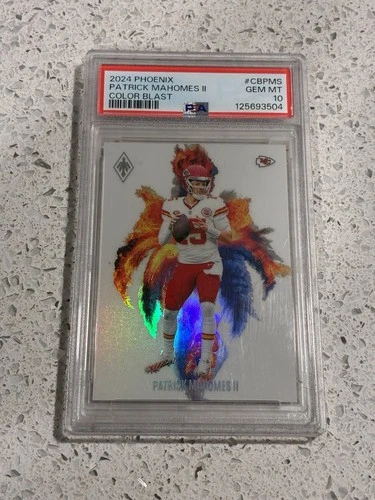 2024 PANINI PHOENIX COLOR BLAST #CBPMS PATRICK MAHOMES II PSA 10