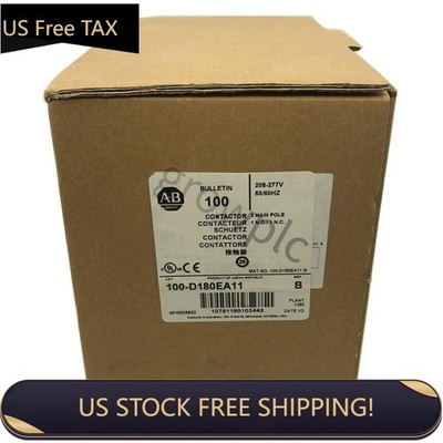 100-D180EA11 AB IEC 180A MCS D Contactor 100D180EA11  Allen-Bradley US Free Tax