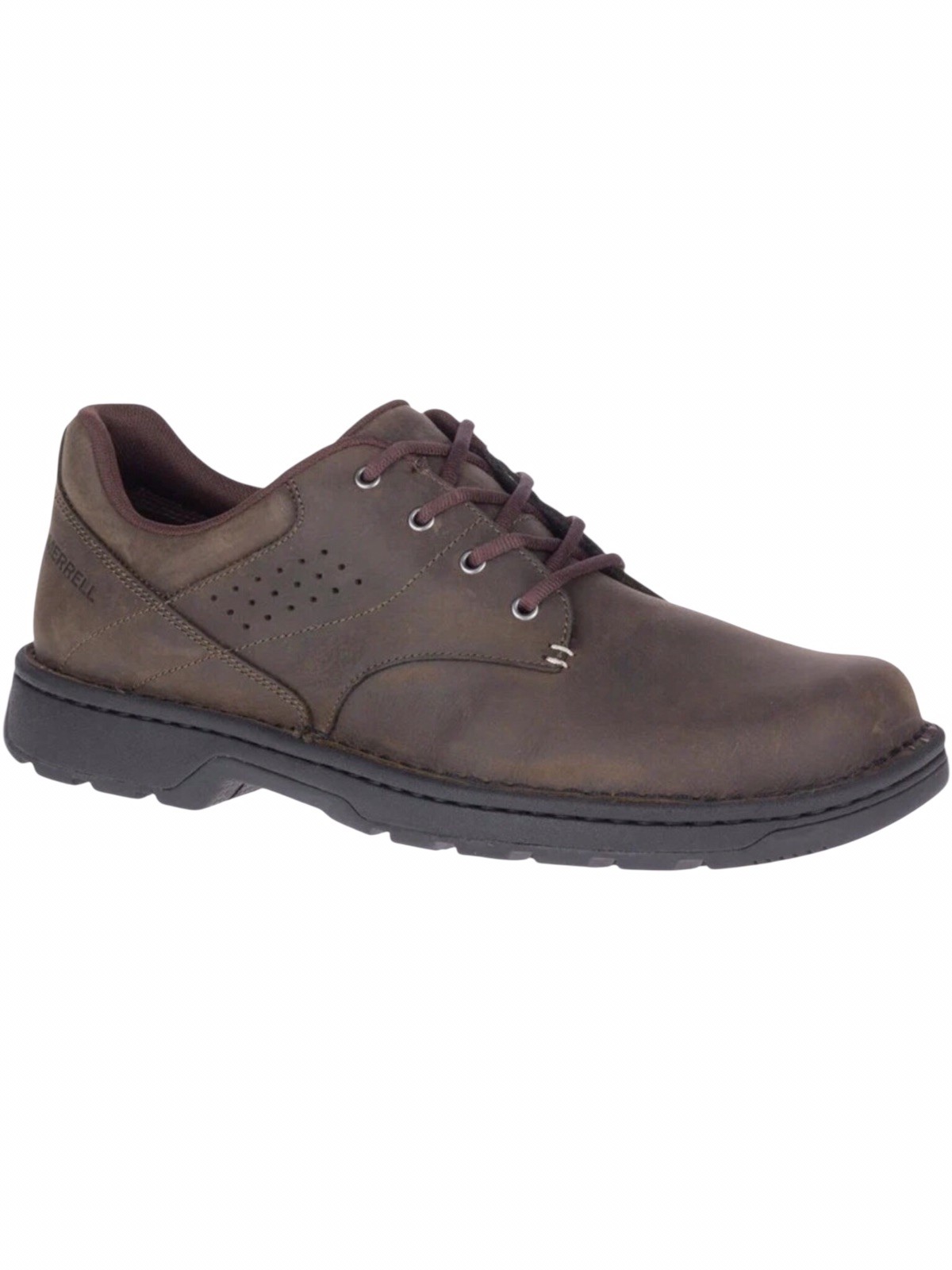 Scarpe Oxford Merrell World Legend 2 in pelle marrone scuro