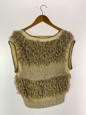 トップス leinwande Mix Roop Sleeveless Sweater leinwande（ラインヴァンド）の「Mix Roop Sleeveless Sweater（ニット
