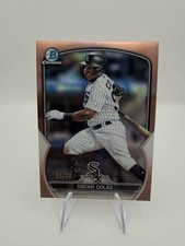 2023 Bowman - Chrome Prospects Oscar Colas #BCP-13 Rose Gold Refractor /10 (RC)