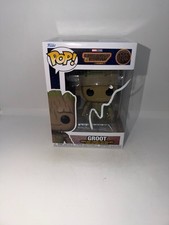 Vin Diesel Signed Groot Funko Pop Marvel Guardians of the Galaxy #1203 ACOA