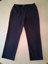 Women's Land's End Navy Colored M/P Activewear Yoga Leggings