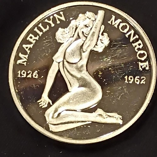 Marilyn Monroe - 1oz Troy .999 Fine Silver Round