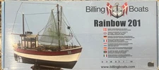 BILLING BOATS "RAINBOW" SHRIMP CUTTER Wood and ABS Hull , Scale  1:60 Brand new