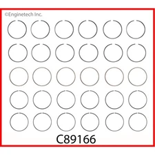 Enginetech Engine Piston Ring Set C89166-1.5; 90.50mm Bore