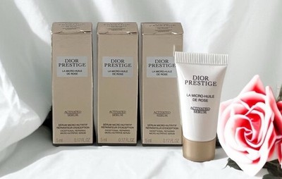 Dior Prestige La Micro-Huile de Rose Activated Serum 15 ml   ( 3 x 5 ml )