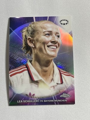 2024-25 Topps Chrome UEFA Women s Champions League Pick Insert - Buy More & Save