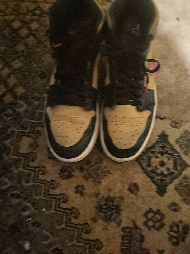 NIKE AIR Jordan 1 Mid SE 'TARTAN SWOOSH' Talla 11 Para Hombre Foto 2 de 4