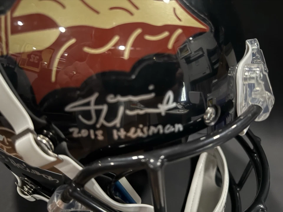 Florida St, Ward, Weinke, Winston, Heisman Winner Autographed Helmet JSA RARE 🔥 - Image 3 of 4