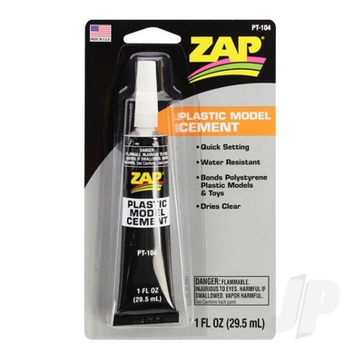 Zap PT-104 Kunststoff Modell Zementkleber (1 FL OZ, 29,5 ml)
