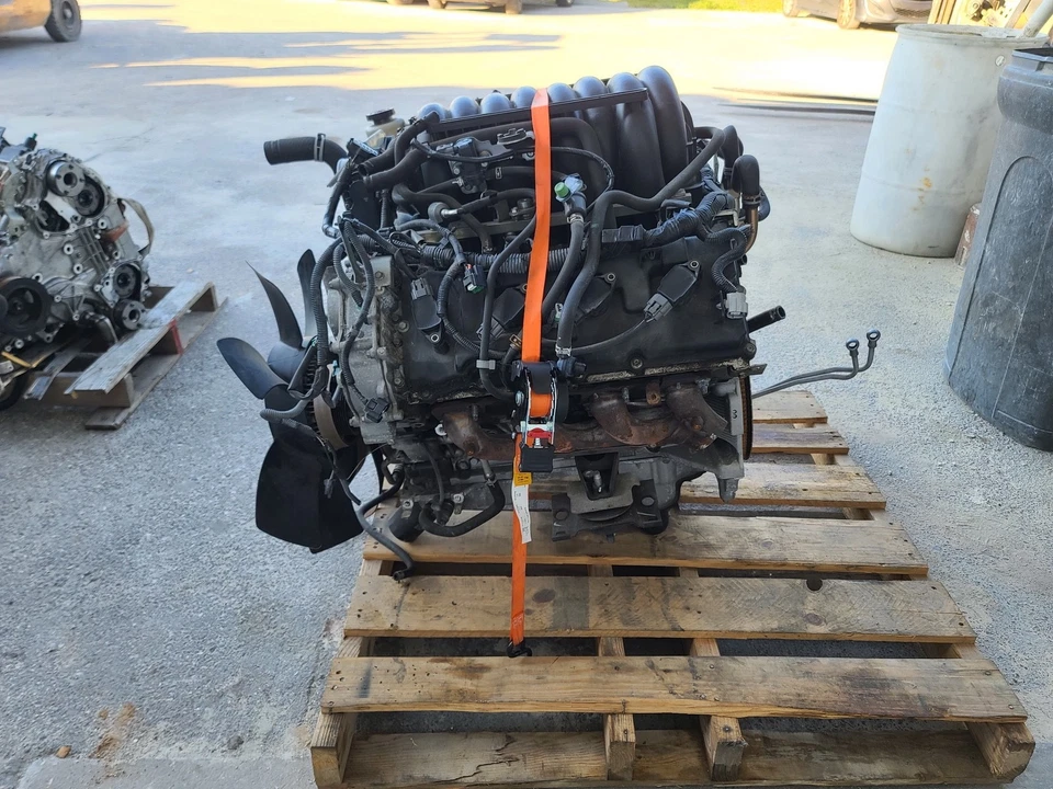 MOTOR NISSAN ARMADA 10-15 TRACCIÓN TRASERA 5,6 L VK56DE 61 K MILLAS CONJUNTO OEM PROBADO Foto 3 de 4