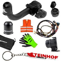 Ahk Abnehmbar+Es 13P Spez FüR Vw Transporter T5 V Kasten/Minibus 12-15 Mit Vorb.