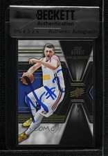 BAS 2014-15 SPx Jusuf Nurkic #60 Seal of Authenticity Auto 3c7