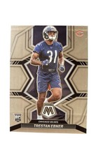 Trestan Ebner 2022 Panini Mosaic Rookie Football Card # 356 Chicago Bears