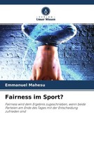 Emmanuel Mahesu | Fairness Im Sport? | Taschenbuch | Deutsch (2022) | Paperback