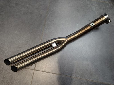 Total Triumph Scrambler 1200 X/ XE Short Slip On Silencer (2024) Guy Martin 007