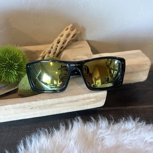 Occhiali da sole Oakley Gascan neri specchiati made in USA #11 - Foto 1 di 6