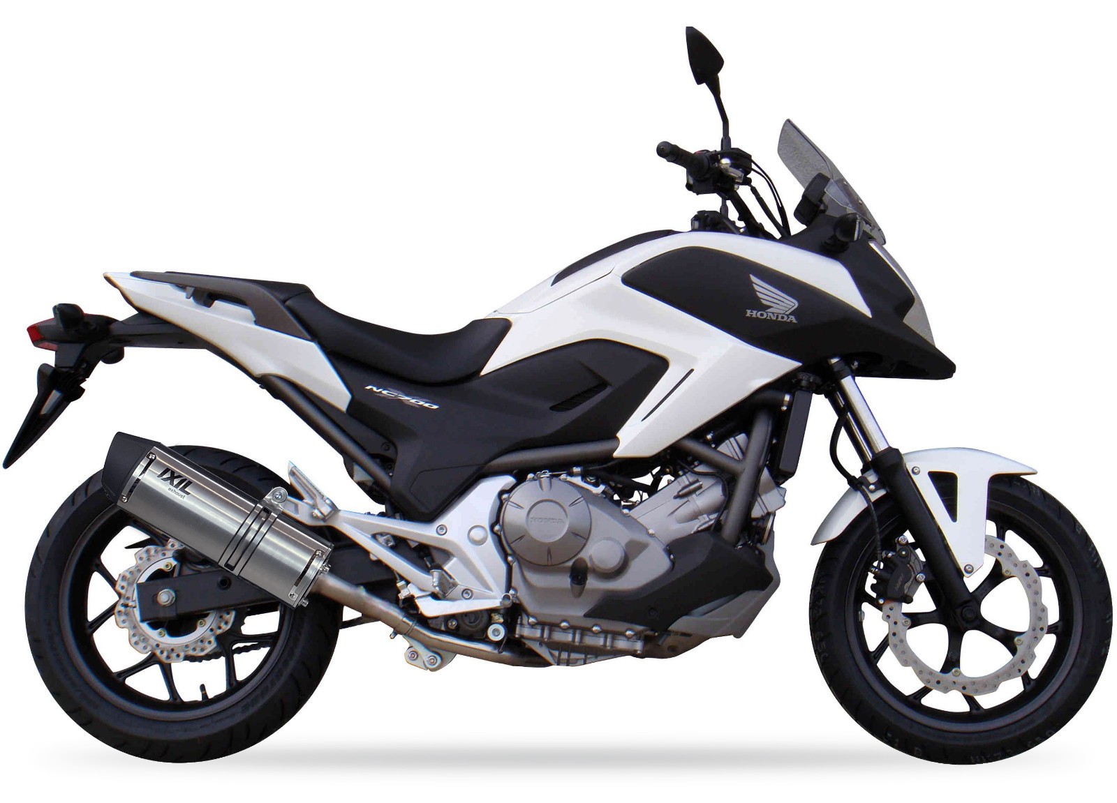 Silencieux Ixil pour moto Honda NC 750 X de road trip