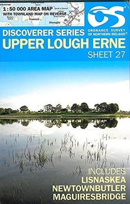 Discoverer Map 27 Upper Lough Erne (Irish Discoverer ... by OS Sheet map, folded