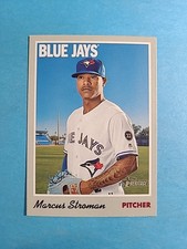 Marcus Stroman 2019 Topps Heritage Baseball Card # 124 J5792