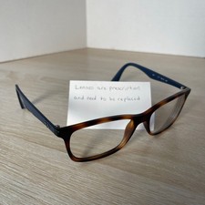 Ray-Ban RB7047 5574 Eyeglasses Tortoise Shell Blue Frames Only 54-17-140