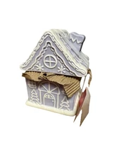 Aldi 2025 Christmas Purple Gingerbread House Measuring Spoon And Cup Set