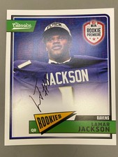 2018  Classics Football Rookie Premiere 8x10 Photo Lamar Jackson AUTO  53/150