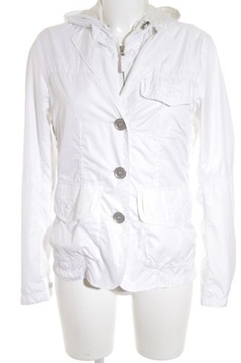 NICECONNECTION Regenjacke Damen Jacke Gr. DE 38 weiß Casual-Look
