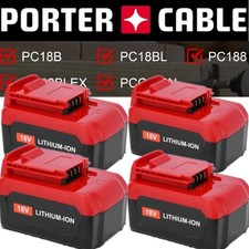8.0Ah 18V Lithium Ion Battery FOR Porter Cable 18 Volt PC18B PC18BL PC18BLX Tool