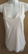 SKINNYGIRL racer back Ivory 7171-16 wireless tank instant slimmer XL