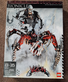 LEGO Bionicle #8764 - Vezon & Fenrakk - Complete w/ Working Lights (no manual)