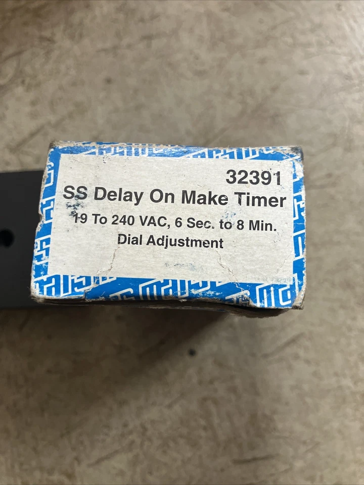 NOS Mars 32391 Solid State Delay Timer, Delay-On-Make, 18-288V - Image 4 of 4
