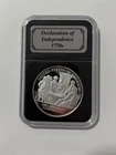 .999 Fine Silver 1 oz Round Declaration of Independence American History