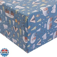 Copper Pearl Premium Knit Crib Sheets: Breathable and Soft, Fitted for Standa