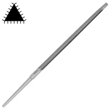 Bahco Extra Slim Taper Saw File Second Cut Unhandled 7mm x 150mm