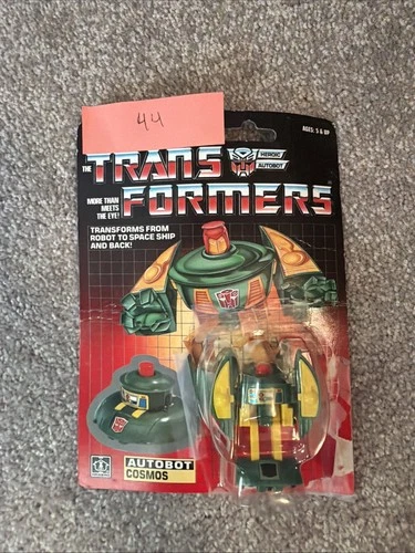 1985 AutoBot Cosmos Sealed G1 Transformers Figure Japan Takara Co (Unpunched)