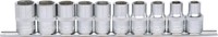 "1/2\" Sechskant-Stecknuss-Satz,10-Tlg 10-19Mm - Ks Tools 917.0635"