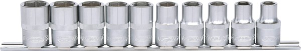 "1/2\" Sechskant-Stecknuss-Satz,10-Tlg 10-19Mm - Ks Tools 917.0635"-image
