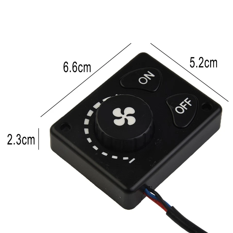 For Car Parking Heater Knob Knob LCD Plastic Track Air Diesel Heater 12 24V Bus - Image 3 of 4