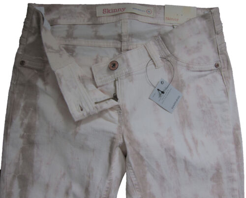 NEXT Womens Beige Skinny Maternity Jeans Size 16 14 12 10 8 Regular RRP £32 - Picture 1 of 9
