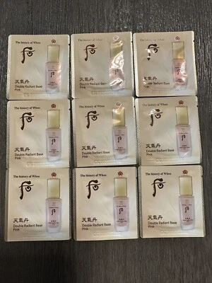 The history of Whoo Double Radiant Base PINK 1ml x 30pcs (30ml)