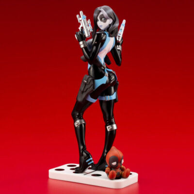 Domino, Team X-Force, X-men, sexy Pin-Up, Action, Figur, 3D Druck, UNBEMALT