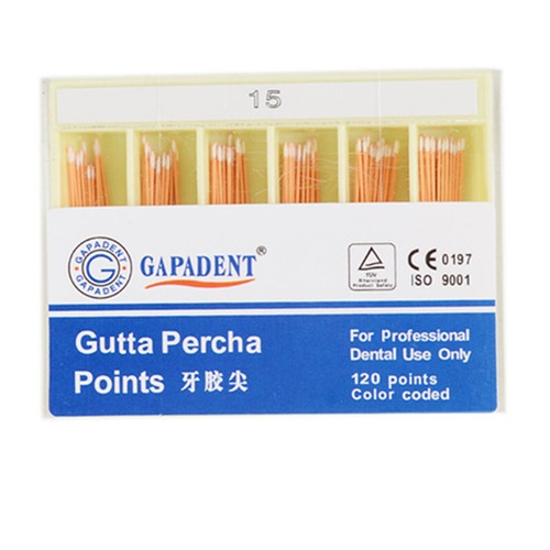 120/ Dental Endo Gutta Percha Absorbent Paper Points Endodontic Root Canal Point - Picture 12 of 42