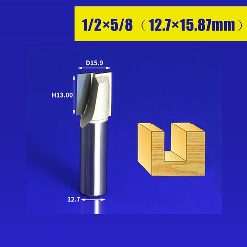 1/4" - 1/2" Surface Planing Bottom Cleaning Wood Milling Flat End CNC Router Bit - Picture 20 of 29