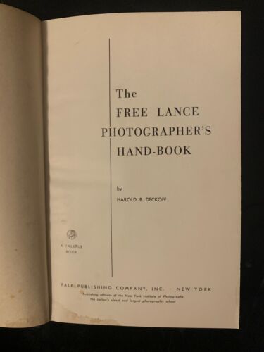 Kodak, Wratten Booklets Photography, Free lance Photographers Handbook Vintage - Picture 3 of 8