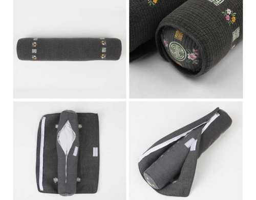 BEGOZANI JUNGKOOK Pillow Korean Buckwheat Cervical Cylinder Bolster (Long Ver.) - Picture 7 of 7