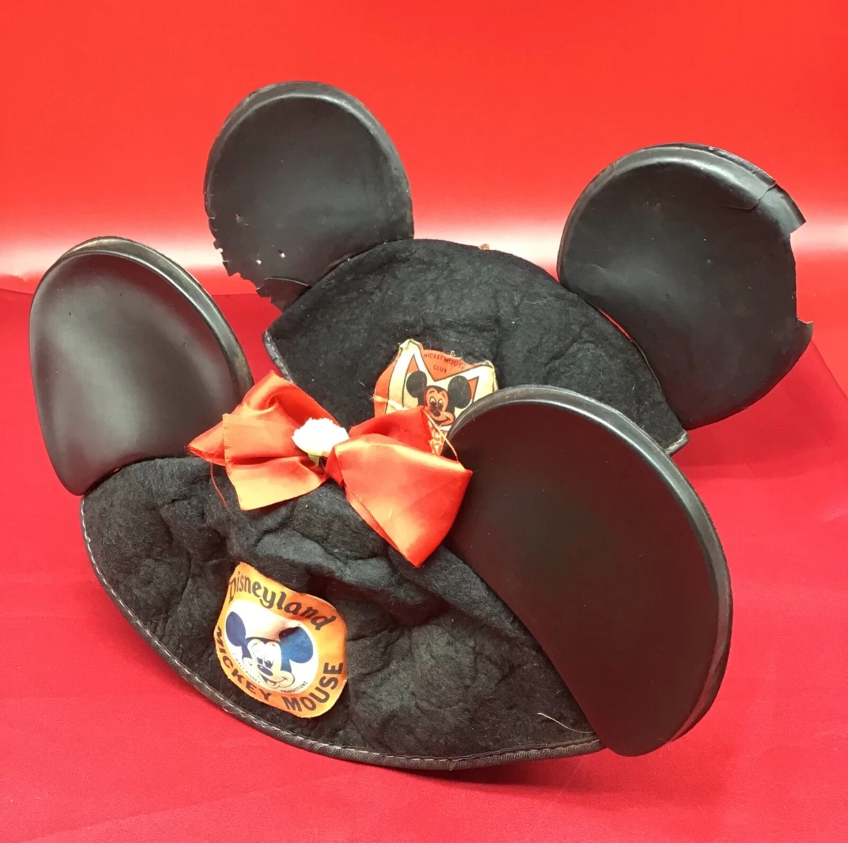 Vintage mickey mouse ears best sale hat